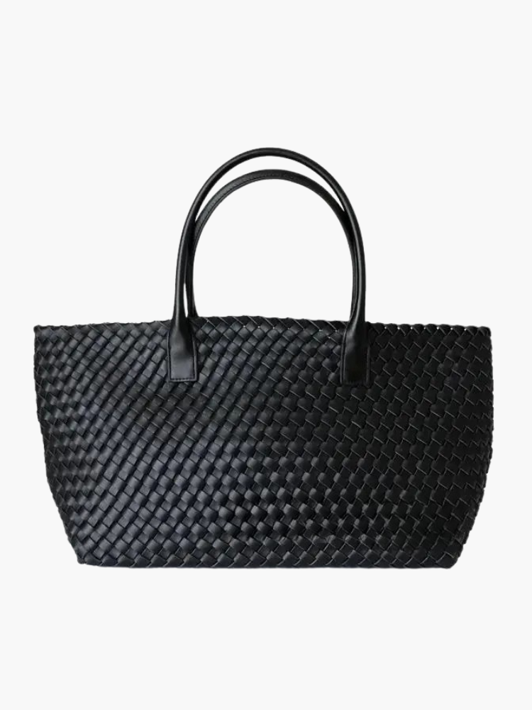 Celine | Luxuriöse Handtasche aus echtem Leder in Caramelbraun