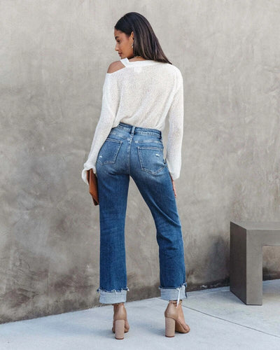 Naomi - Elegante, Taillierte Denim-Jeans für Damen