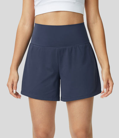 Jorvex | Flexible 2-in-1 Yoga Shorts für Damen Sommer