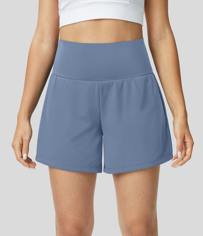 Jorvex | Flexible 2-in-1 Yoga Shorts für Damen Sommer