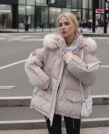 Zyra | Bequemer Wintermantel Damen Lang für Winter Outfits