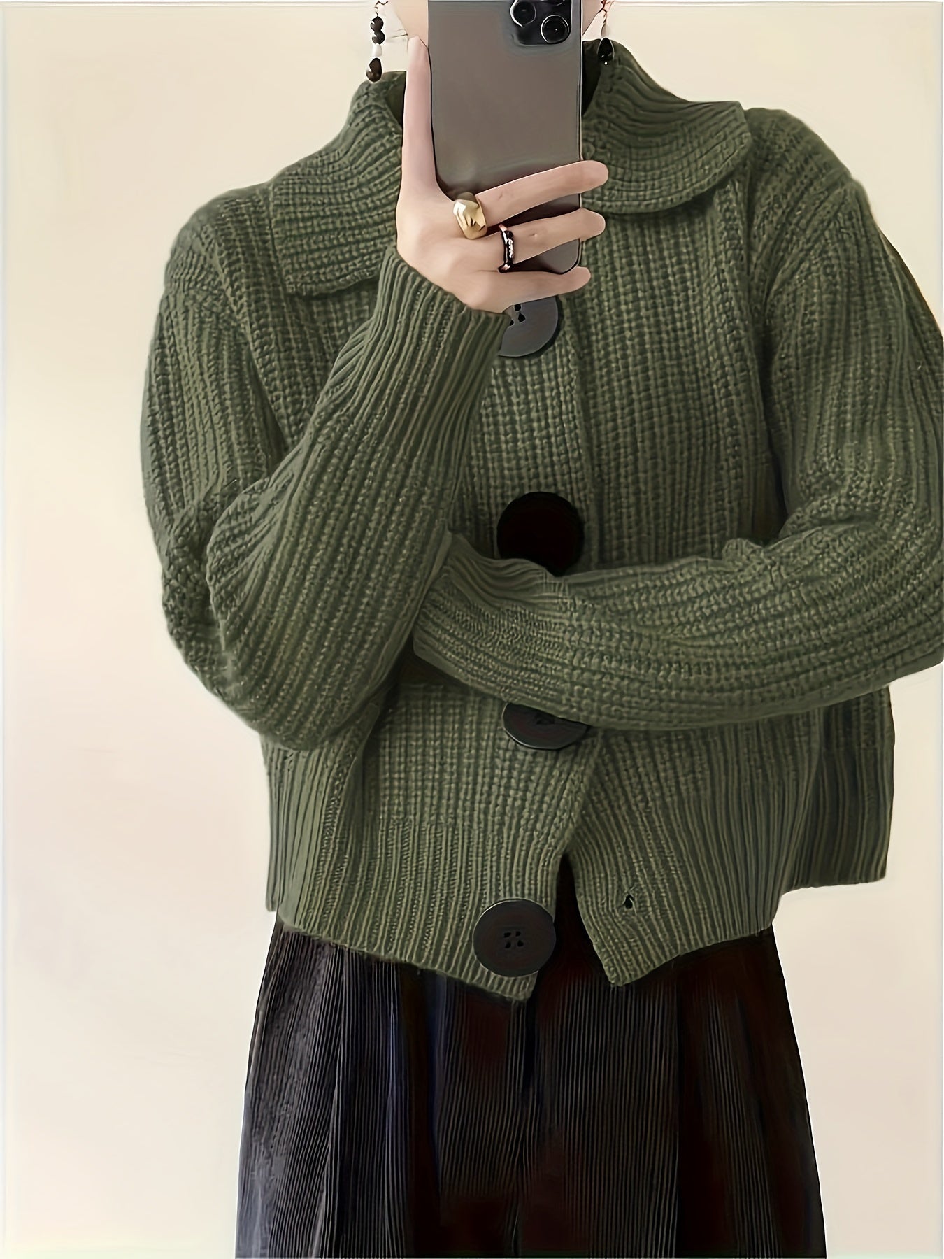 Amy – Lässiger Langarm Pullover