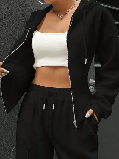 Nanci - Lässiges Zweiteiliges Set Mit Langen Ärmeln