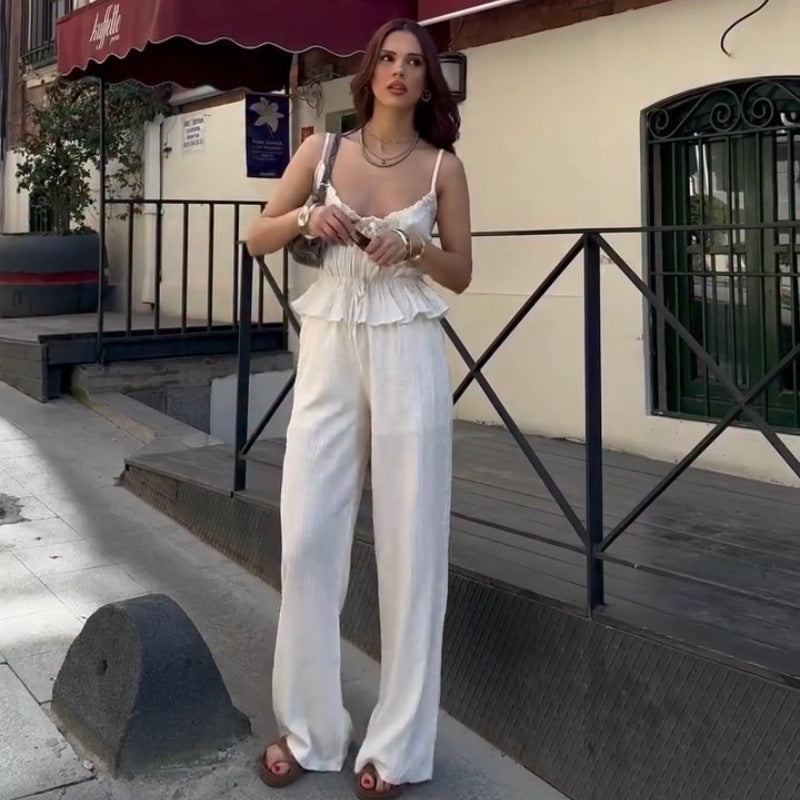 Fayna | Set aus Tanktop und Weiter Hose