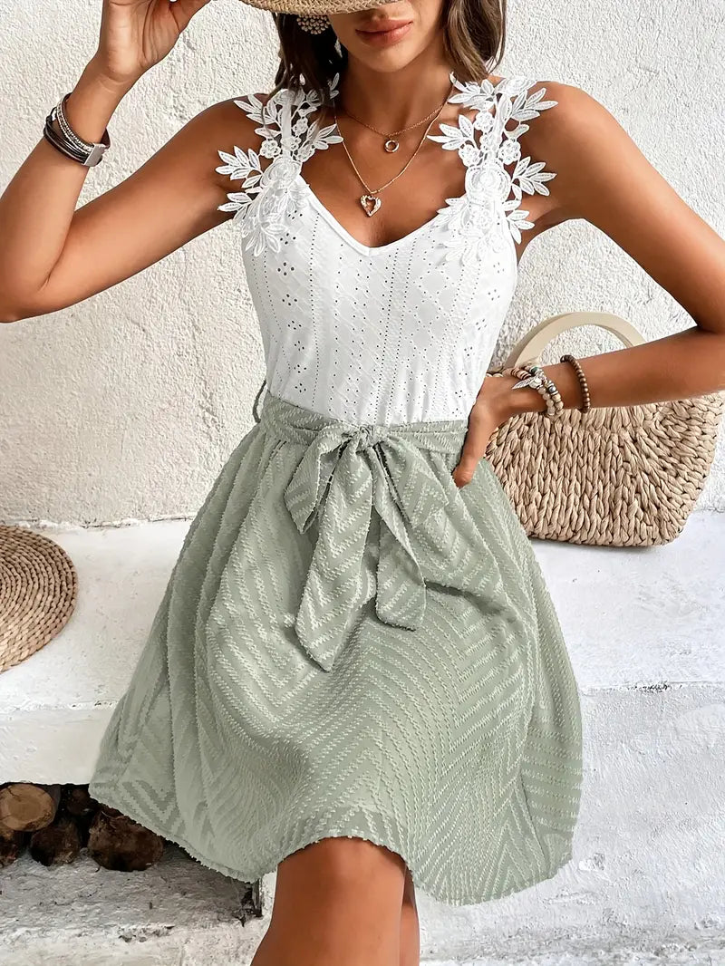 Livia – Bezauberndes Kleid mit Spitzenstickerei