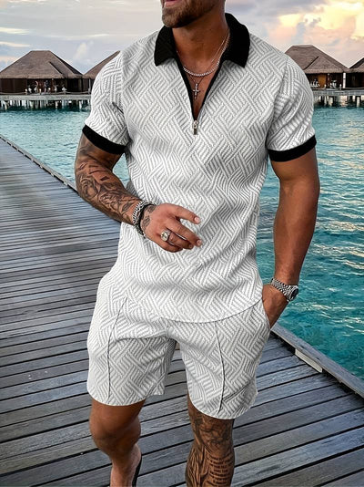 Giosuè | Müheloser Streetwear Herren 2-Teiliges Set
