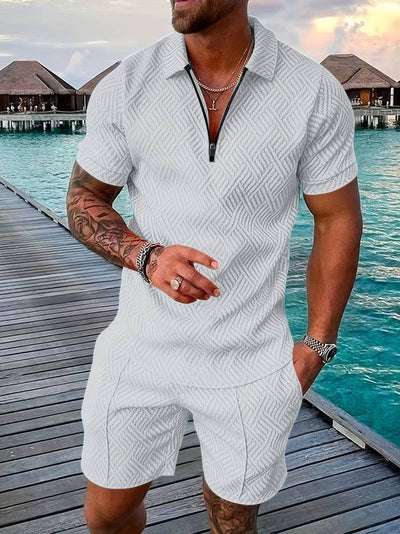 Giosuè | Müheloser Streetwear Herren 2-Teiliges Set