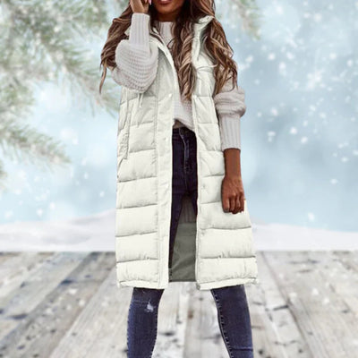 Atmungsaktive lange Winterweste - Laila