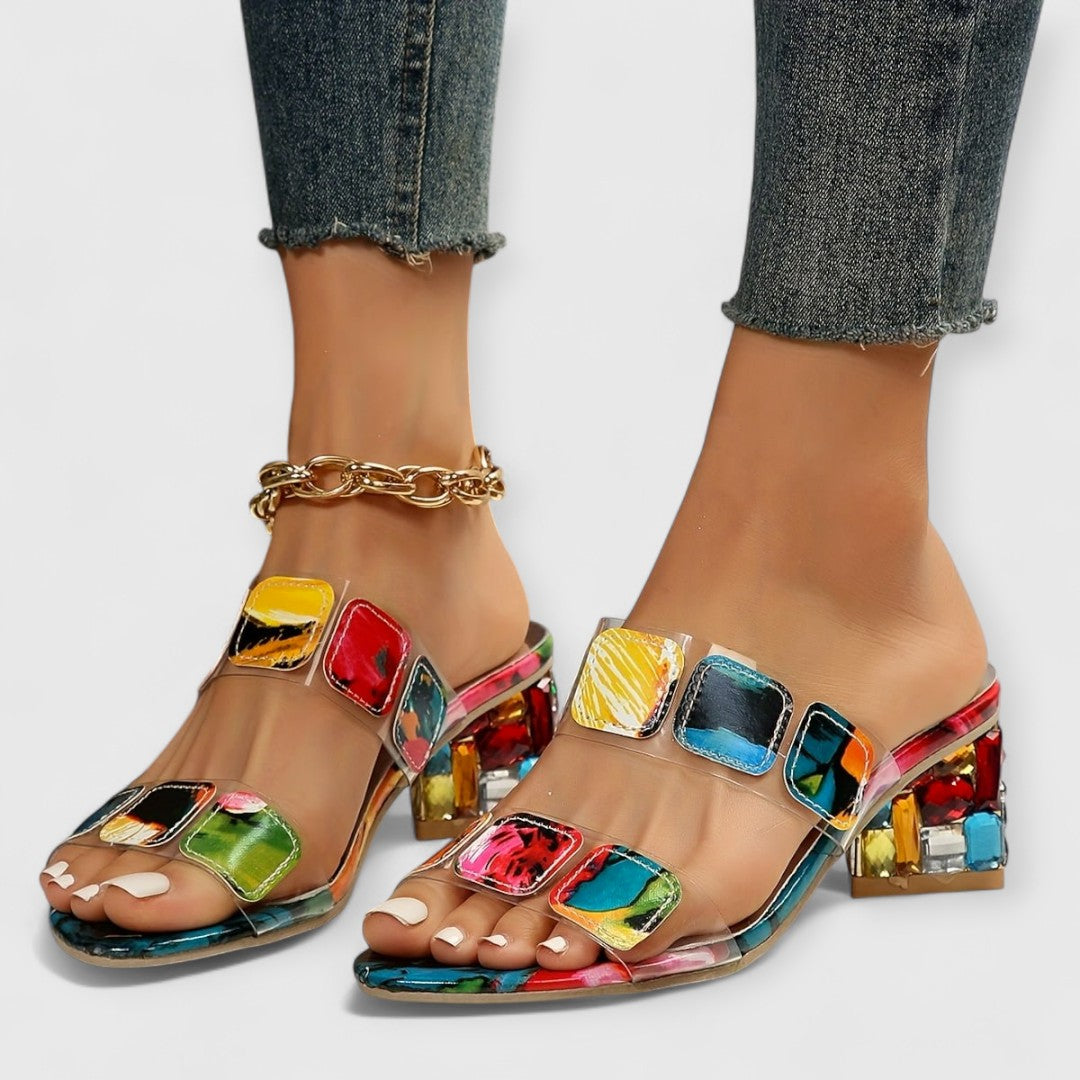 Katie | Orthopädische Luxus-Heels mit Farbspiel