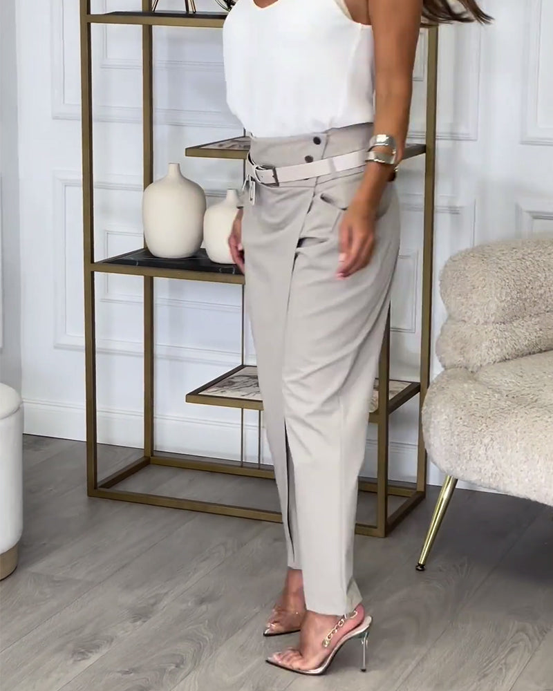 Mirella | Elegante Hose mit Gürtel