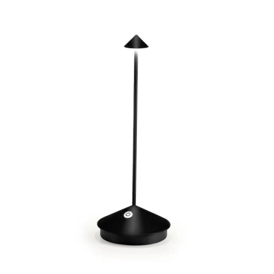 Elegante LED-Tischlampe für Restaurants – Warmweißes Licht, kabellos, dimmbar