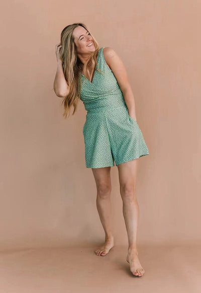 Agnie – Badeanzug mit Rüschen und Bruststütze