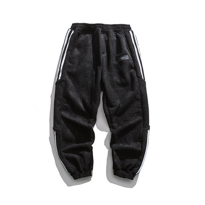 Jess | Herren Baggy Jogginghose | Schwarz