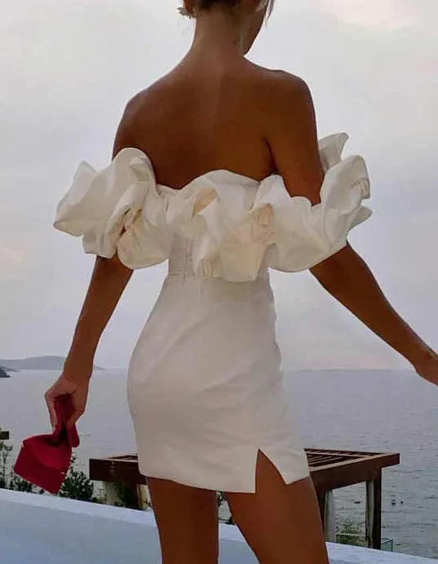 Penelope | Ballkleid Weiße | Mini