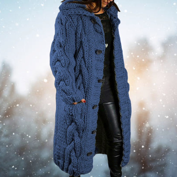 Bequeme Strickjacke aus Grobstrick - Yvonne