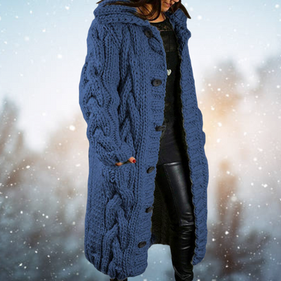 Bequeme Strickjacke aus Grobstrick - Yvonne