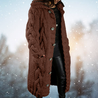 Bequeme Strickjacke aus Grobstrick - Yvonne