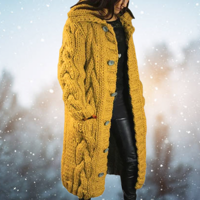 Bequeme Strickjacke aus Grobstrick - Yvonne