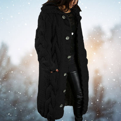 Bequeme Strickjacke aus Grobstrick - Yvonne
