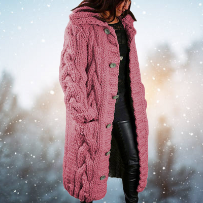 Bequeme Strickjacke aus Grobstrick - Yvonne