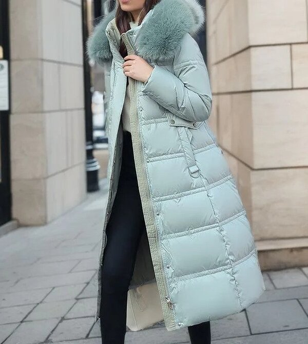 Bequeme wattierte Winterjacke für Frauen - Gabriele