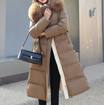 Bequeme wattierte Winterjacke für Frauen - Gabriele