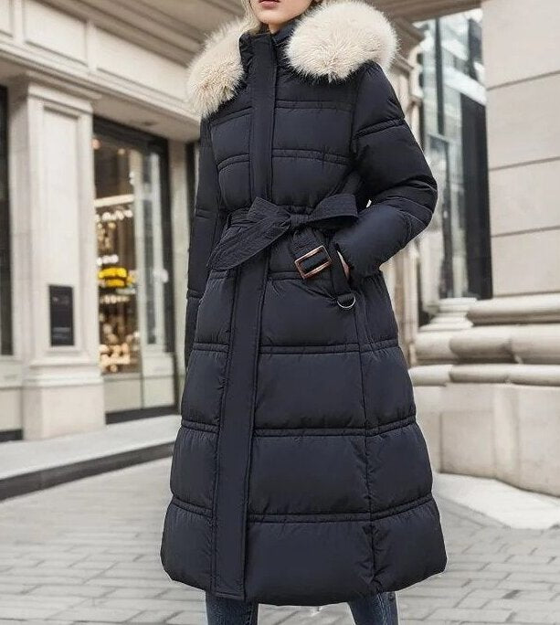 Bequeme wattierte Winterjacke für Frauen - Gabriele