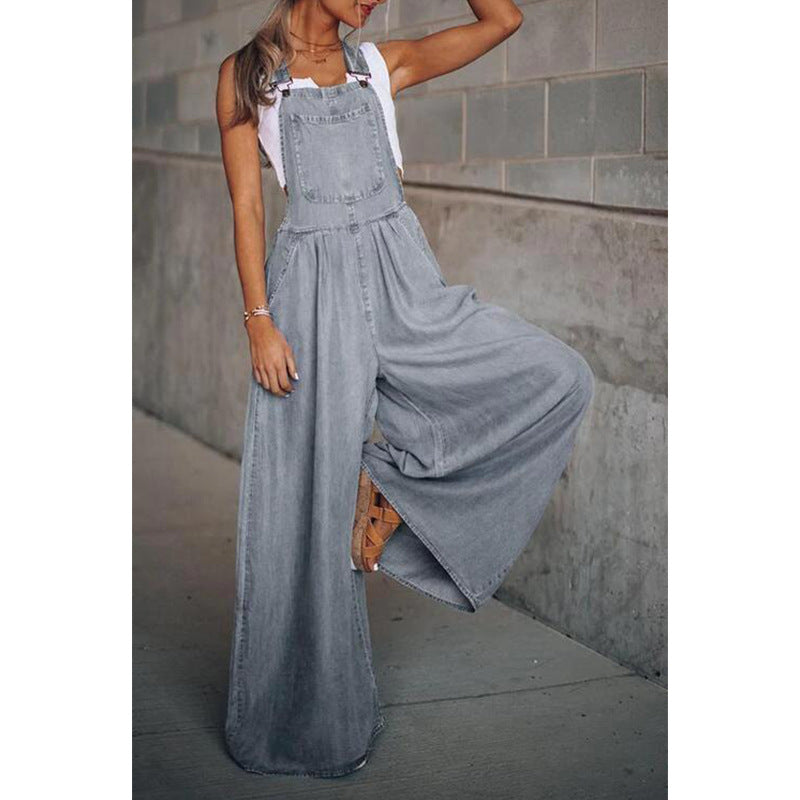 Bequemer Denim-Jumpsuit - Valeska