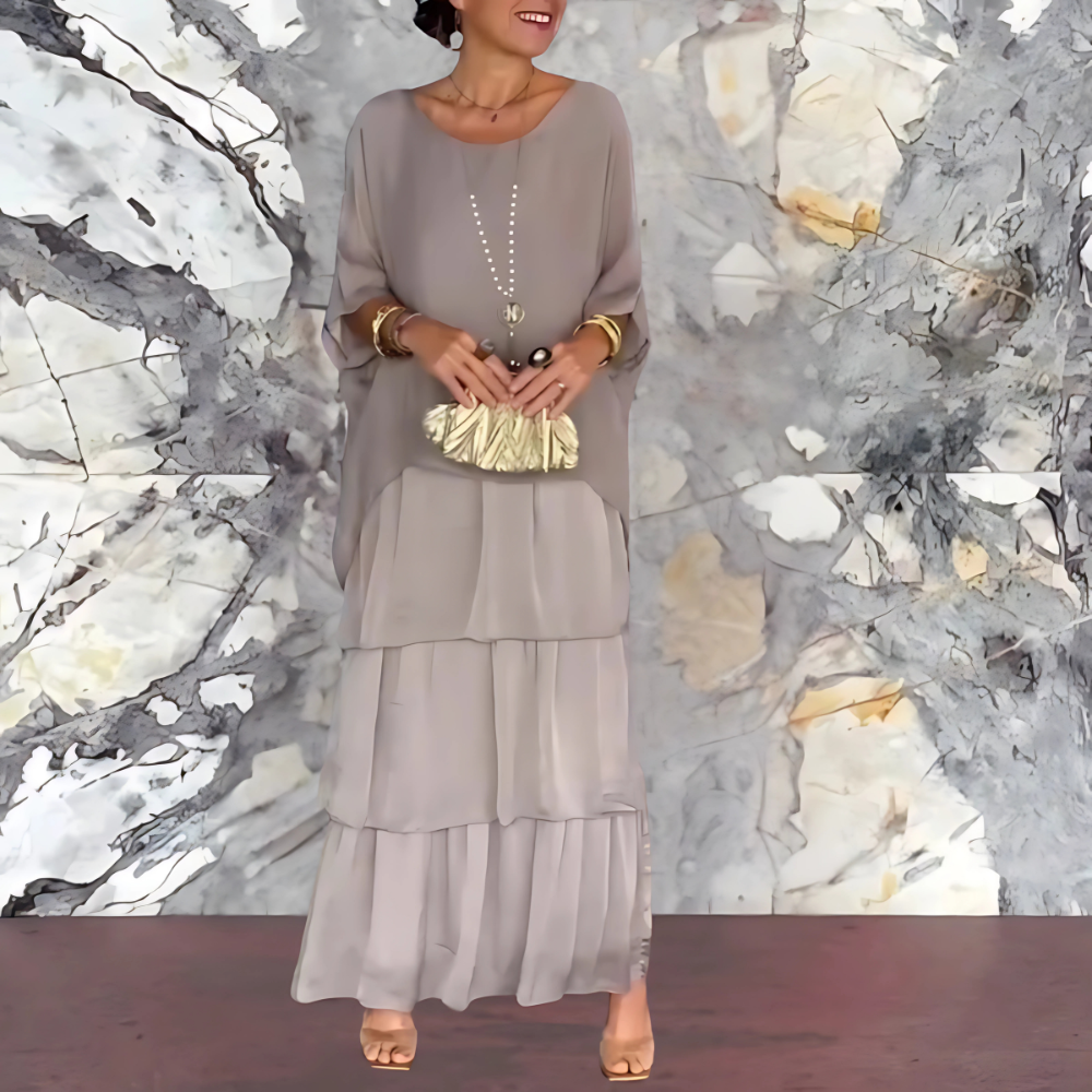 VALENTINA BEZAUBERNDES LANGES KLEID