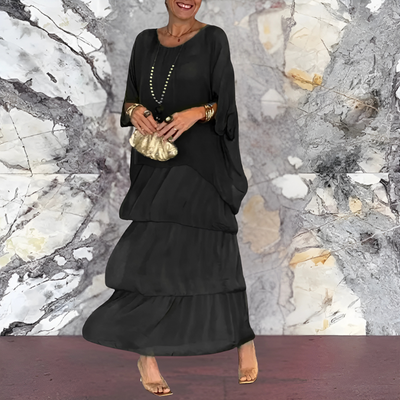 VALENTINA BEZAUBERNDES LANGES KLEID