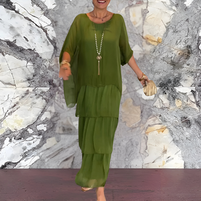 VALENTINA BEZAUBERNDES LANGES KLEID