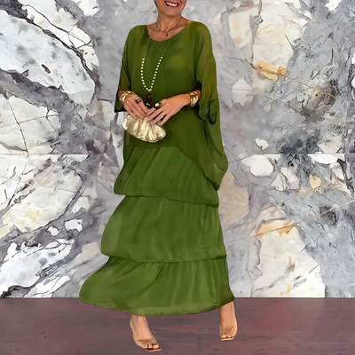 VALENTINA BEZAUBERNDES LANGES KLEID
