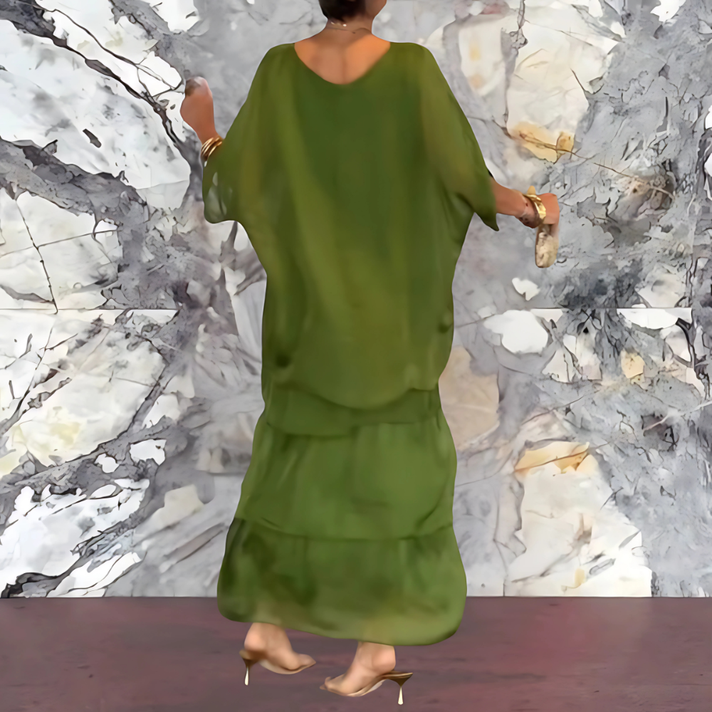 VALENTINA BEZAUBERNDES LANGES KLEID