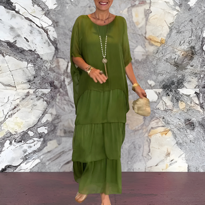 VALENTINA BEZAUBERNDES LANGES KLEID