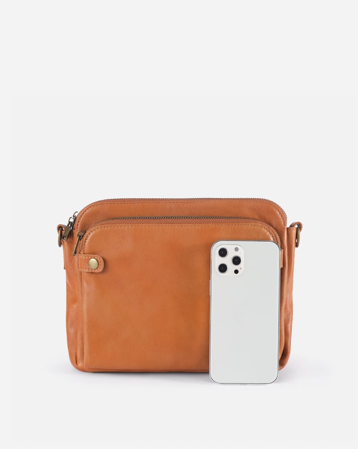 KIM™ | Kompakte Tasche aus hochwertigem Eco-Leder