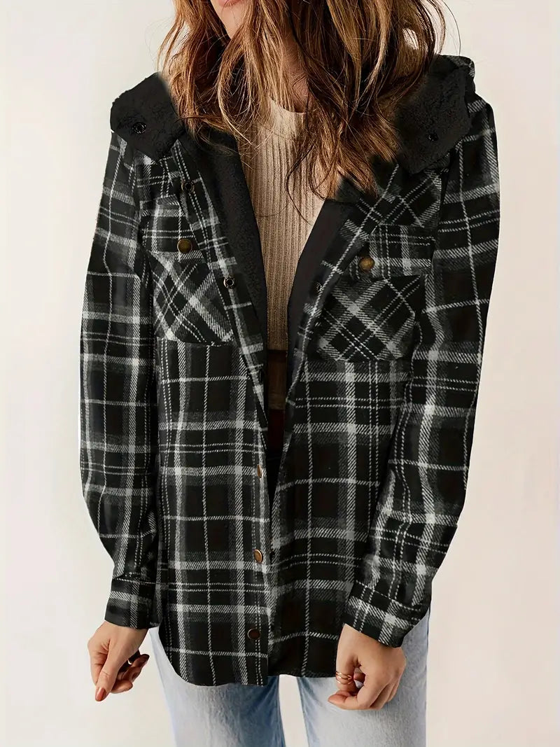 KARIERTER TEDDY FLEECE