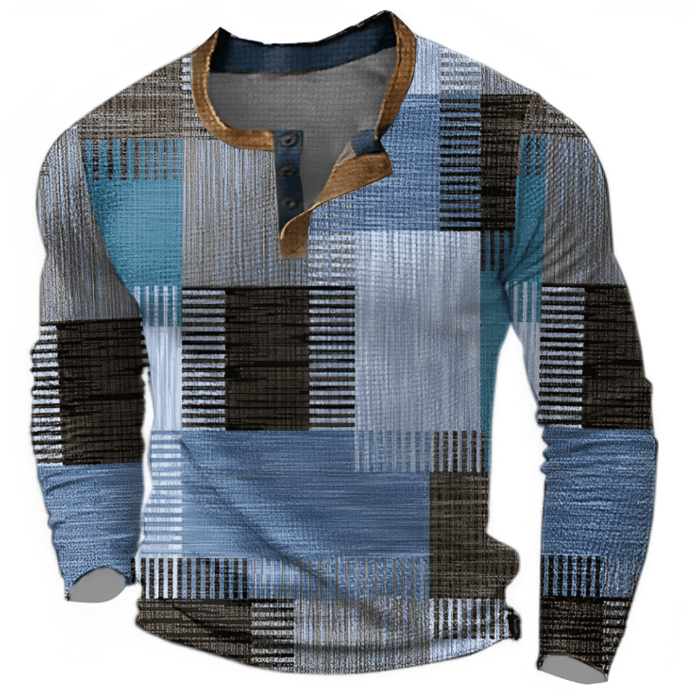Wilhelm | Herren Blau Sweatshirt | Langarm