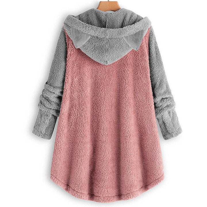 Viola | Verspielte Katzenohren Design Damen Fleece Pullover