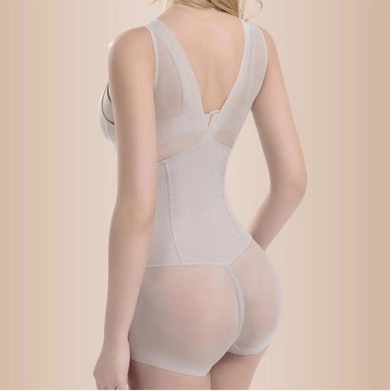 Shapewear-Body Modellierbar mit kurzen Beinen und breiten Trägern
