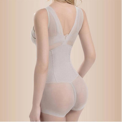 Shapewear-Body Modellierbar mit kurzen Beinen und breiten Trägern