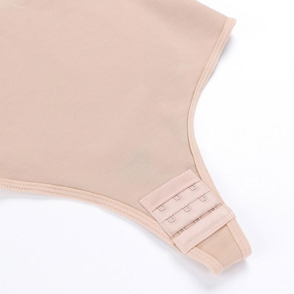 Shapewear-Body mit Brasilianische Höschen und einem V-Ausschnitt