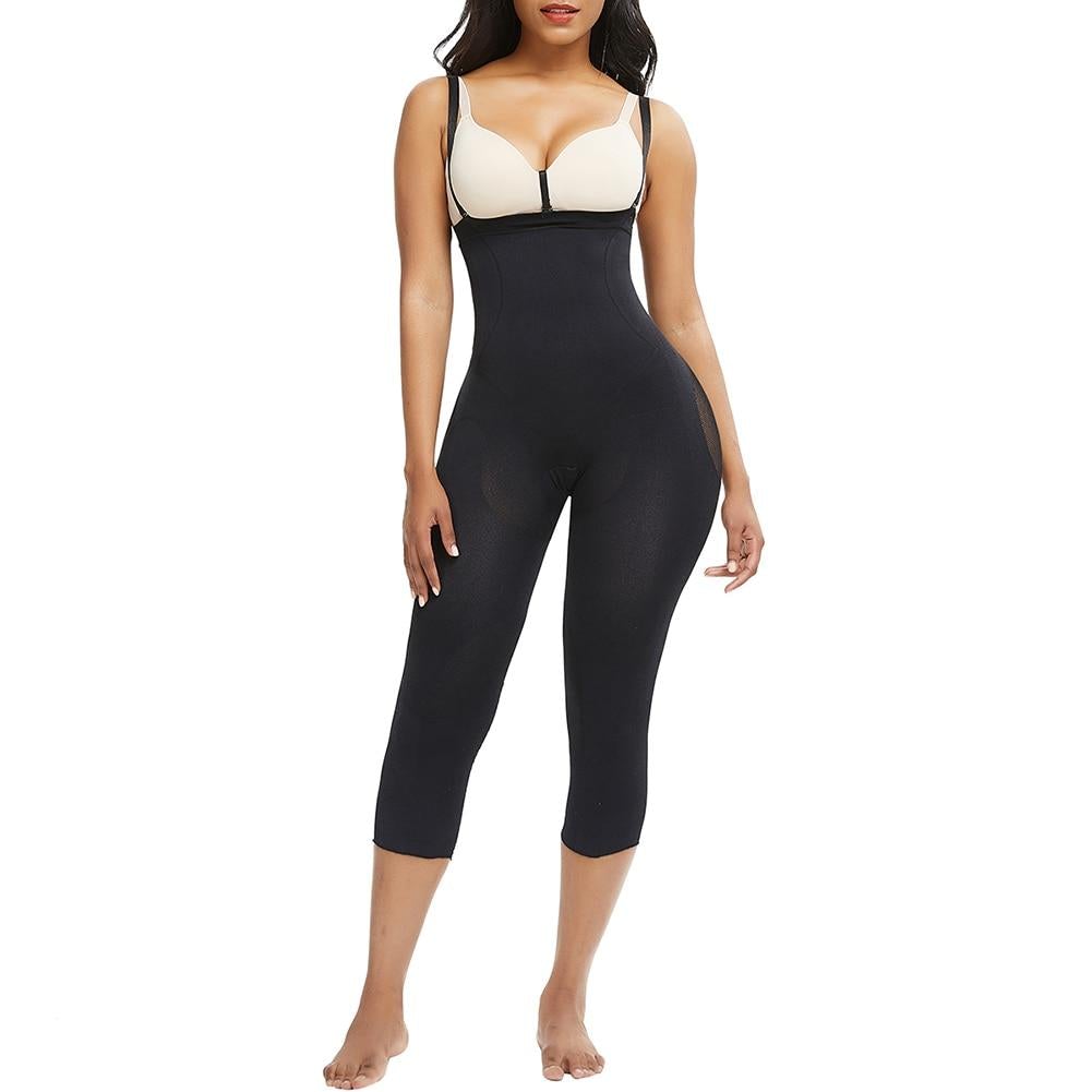 Shapewear-Body mit 3/4 Beinen und push up Hose