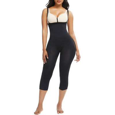 Shapewear-Body mit 3/4 Beinen und push up Hose