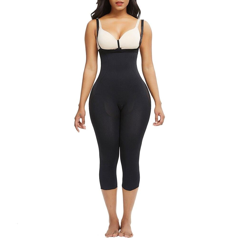 Shapewear-Body mit 3/4 Beinen und push up Hose