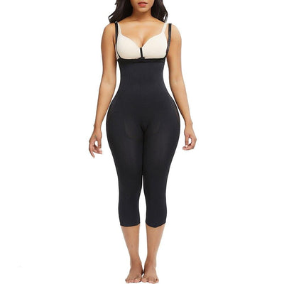Shapewear-Body mit 3/4 Beinen und push up Hose