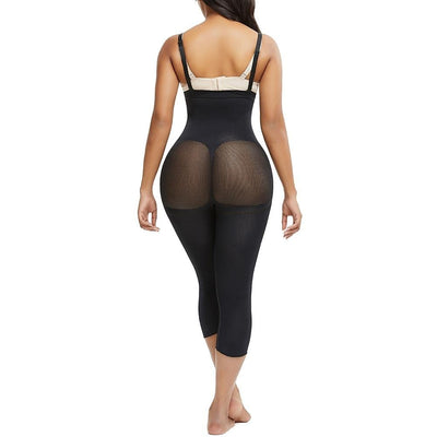 Shapewear-Body mit 3/4 Beinen und push up Hose