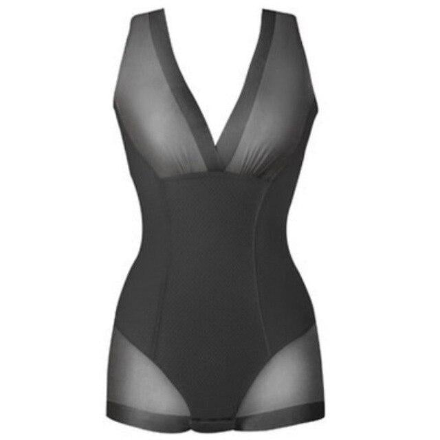Shapewear-Body Modellierbar mit kurzen Beinen und breiten Trägern