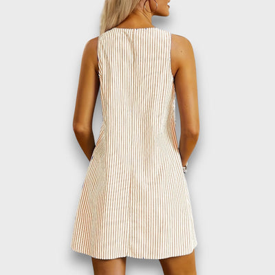 Mariva – Gestreiftes Sommerkleid mit Taschen