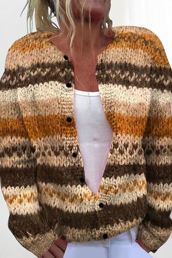 Tova - Brauner Cardigan