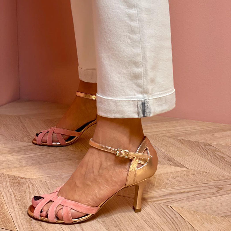 Calista™ | Offene Spitze High Heel Sandalen